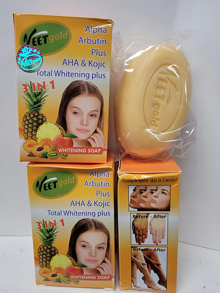 VEETGOLD 3 IN 1 WHITENING SOAP VEETGOLD