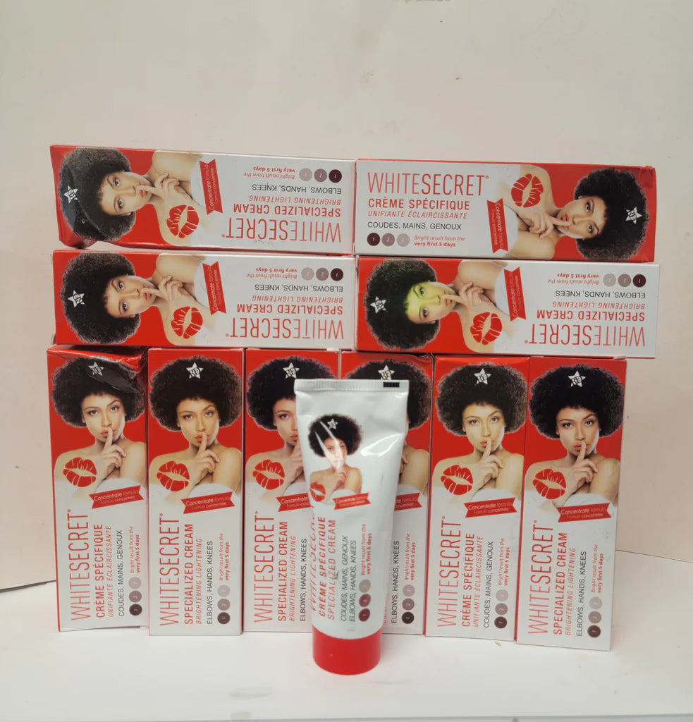 White secret lightening tube cream 70g (6 pack) white secret