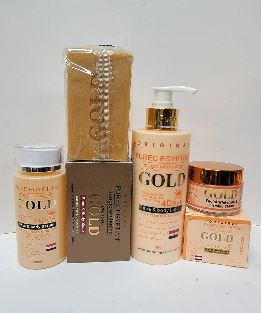 Pure Egyptian Magic Whitening Gold Lotion Set PURE EGYPTIAN MAGIC