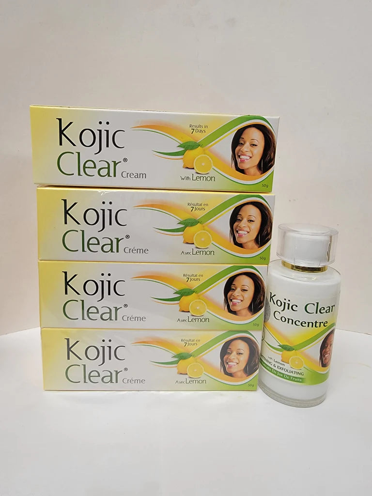 Kojic clear lightening serum & tube cream set KOJIC CLEAR