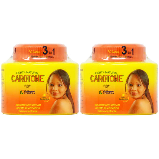 CaroTone Brightening Cream 11.1oz (Pack of 2) Carotone