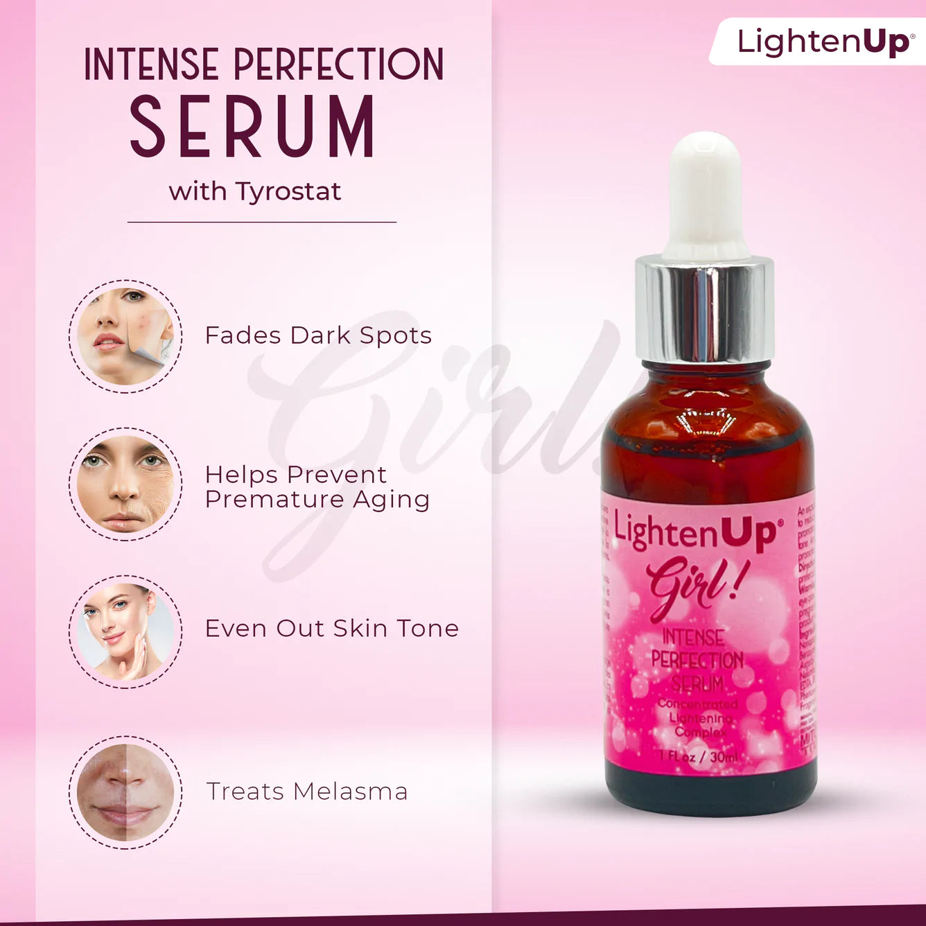 LightenUp Girl! Intense Perfection Lightening Serum 30ml Lighten Up