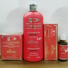 Pr. Francoise Bedon Royal Lightening Kit Lotion,Serum,Cream&Soap Pr. Francoise Bedon