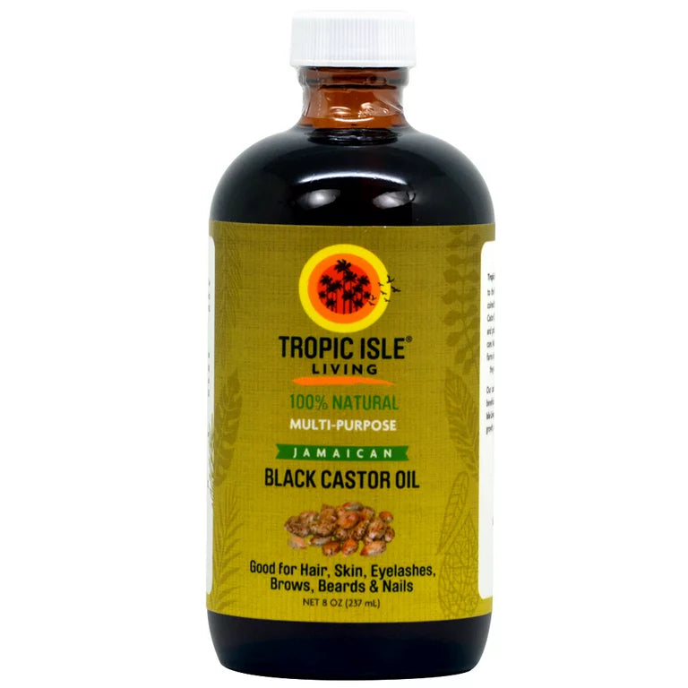 Tropic Isle Living Black Castor Oil 8oz/236ml TROPIC ISLE LIVING