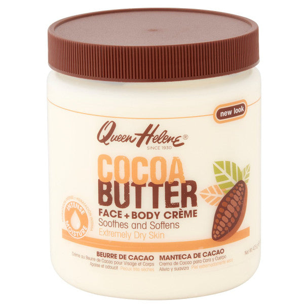 Queen Helene Cocoa Butter Face & Body Crème 15 oz QUEEN HELENE