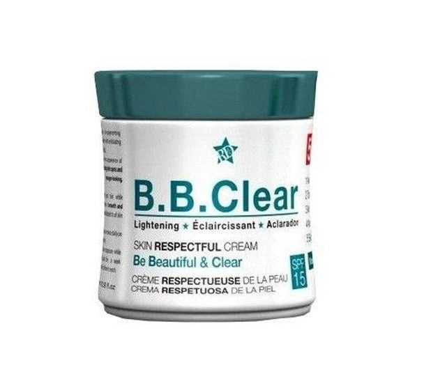 B.B Clear 5 in 1 Lightening Jar Cream with AHA 4.7oz / 140ml. Small jar B B CLEAR