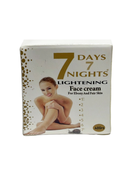 7 Days 7 Nights Face Cream 40g 7 Day Magic