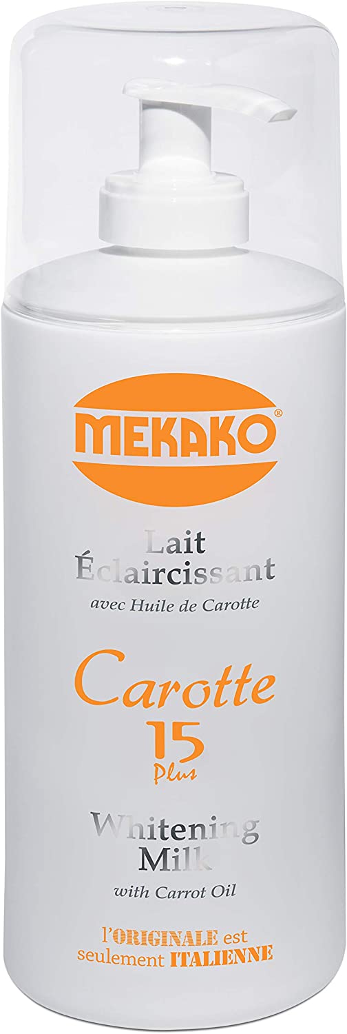 MEKAKO #406 CARROT 15Plus Milk with Carrot Oil 13.3oz / 400ml mekako