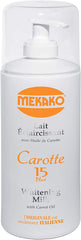 MEKAKO #406 CARROT 15Plus Milk with Carrot Oil 13.3oz / 400ml mekako