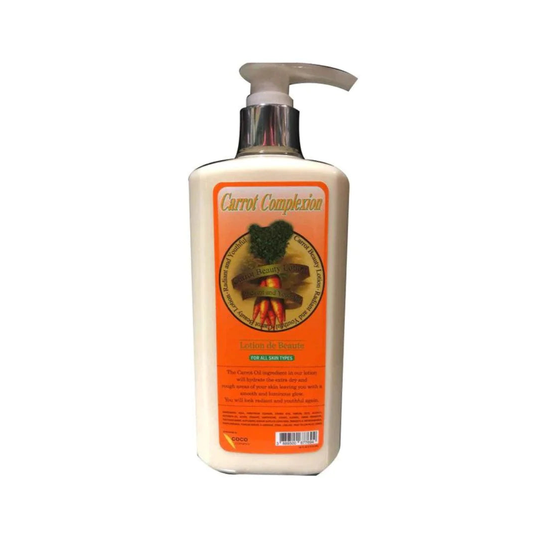 Carrot Complexion Beauty Lotion 18 oz carrot white