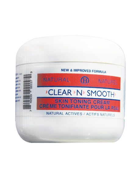 Clear-N-Smooth Natural Toning Cream 4oz Clear-N-Smooth