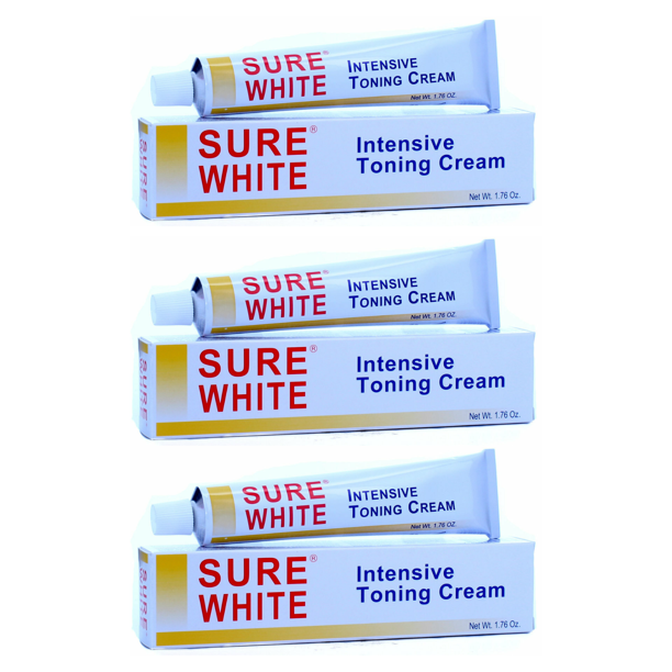 Sure White Strong Toning cream 1 oz / 30 g x3pcs SURE WHITE