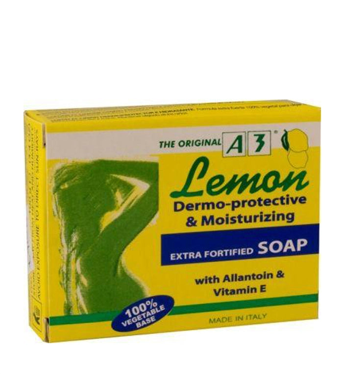 A3 #005 LEMON Derom-Punfying Soap (w/ ANTIBACTERIAL) 7.05oz / 200g A3 Lemon