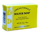 AFRICAN FORMULA SULFUR SOAP ACNE SOAP BAR 3.5OZ African Formula