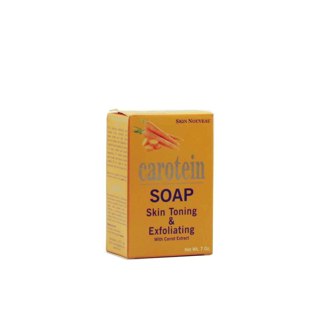 Carotein Skin Toning & Exfoliating Carrot Soap 7 oz / 200 g Carotein