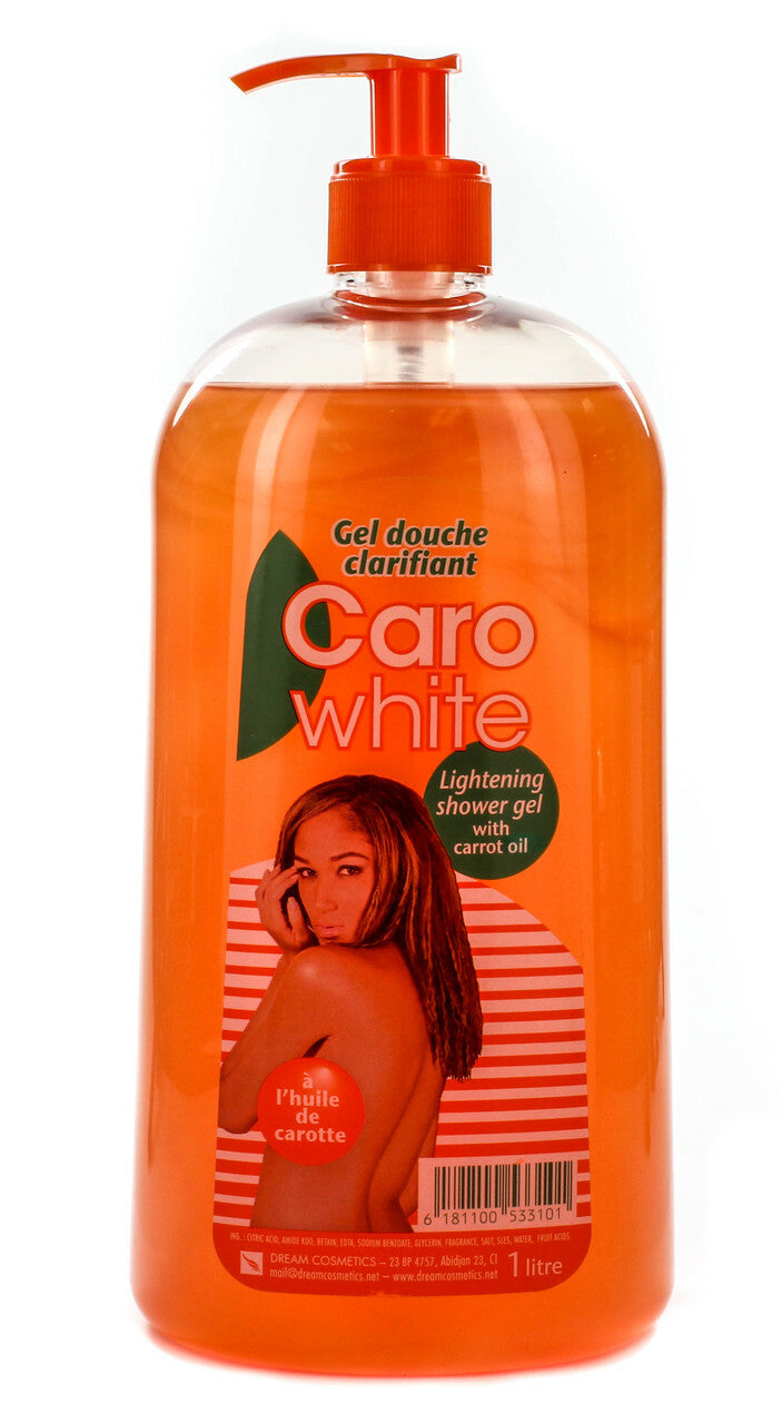 Caro White Lightening Shower Gel with Carrot Oil 1 Litre