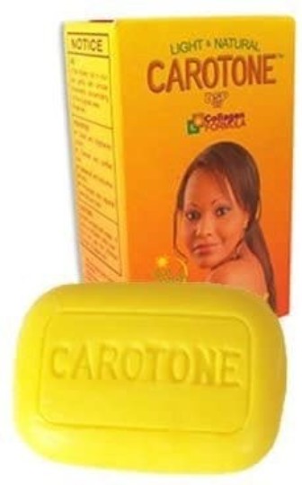 Carotone Brightening Soap and carotone tube cream 6.7 oz Carotone