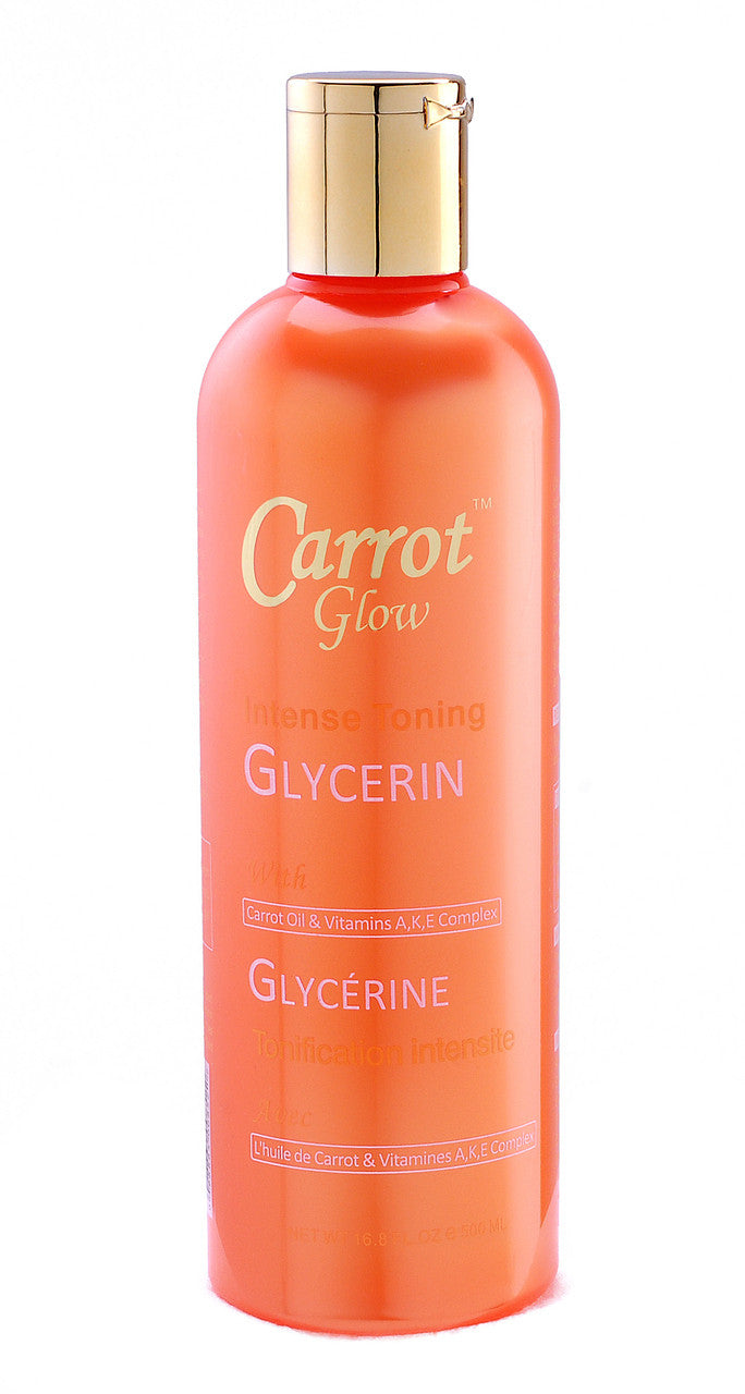 Carrot Glow Intense Toning Glycerin 16.8 oz / 500 ml Carrot glow