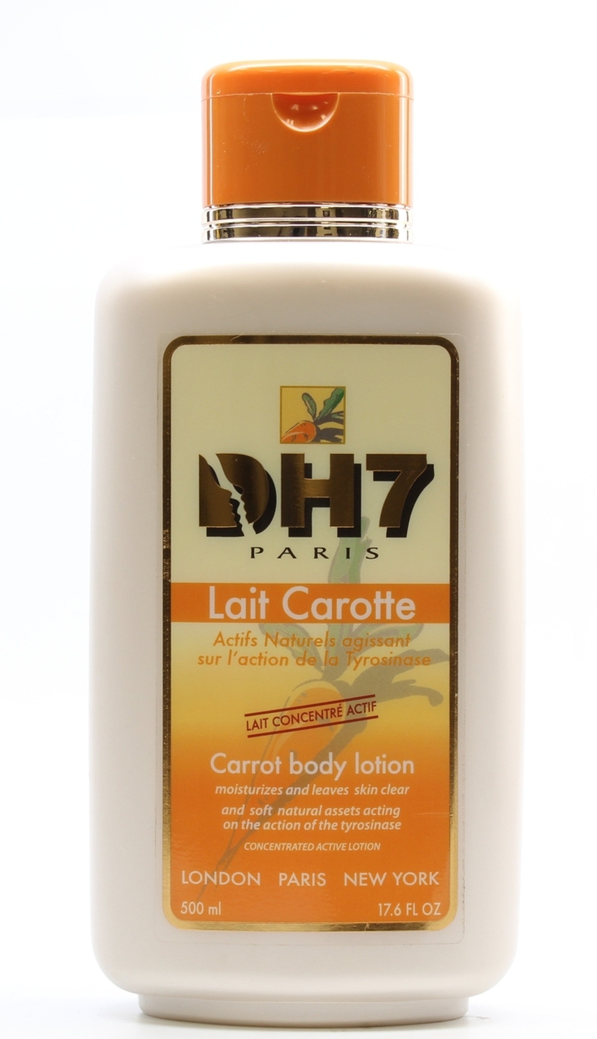 DH7 Carrot Milk Moisturizing Lotion 16.9 oz Dh7