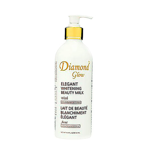 Diamond Glow Elegant Whitening Beauty Milk 16.8 oz Diamond Glow