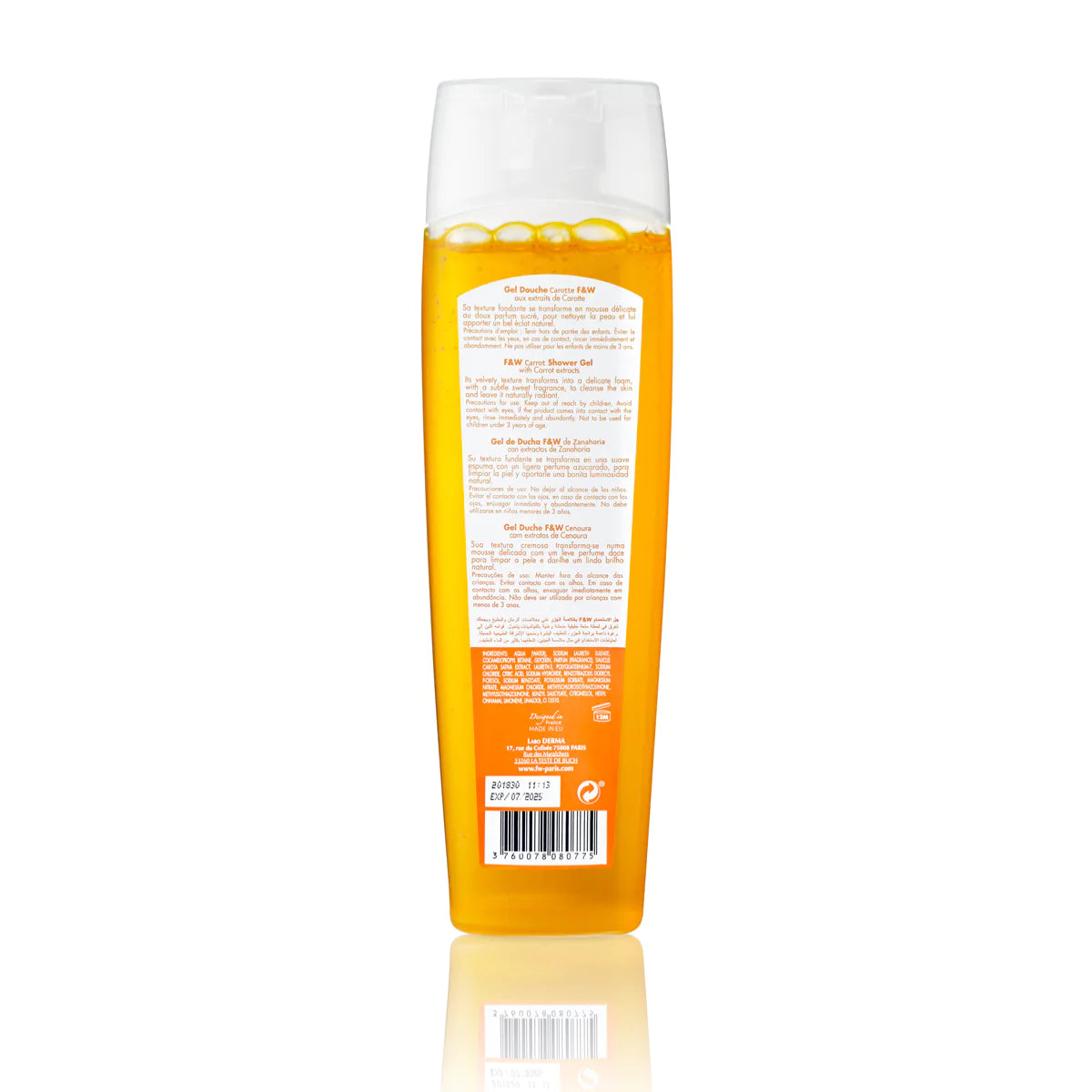 Original Carrot Shower Gel 400 ml FAIR & WHITE ORIGINAL