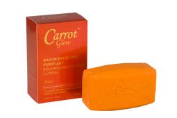 Carrot Glow Skin Lightening Exfoliating Purifying Soap with Carrot Oil 7oz / 200ml Carrot Glow