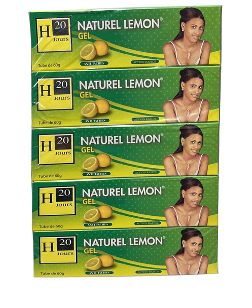 Pack Of 10 H20 Jours Lemon Gel 60g H20