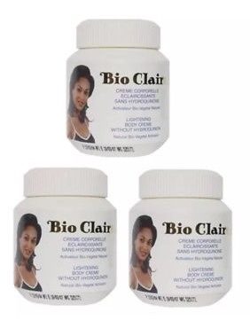 Bio Claire Lightening Body Jar Cream 10.6 oz (3 PACK) Bio Claire