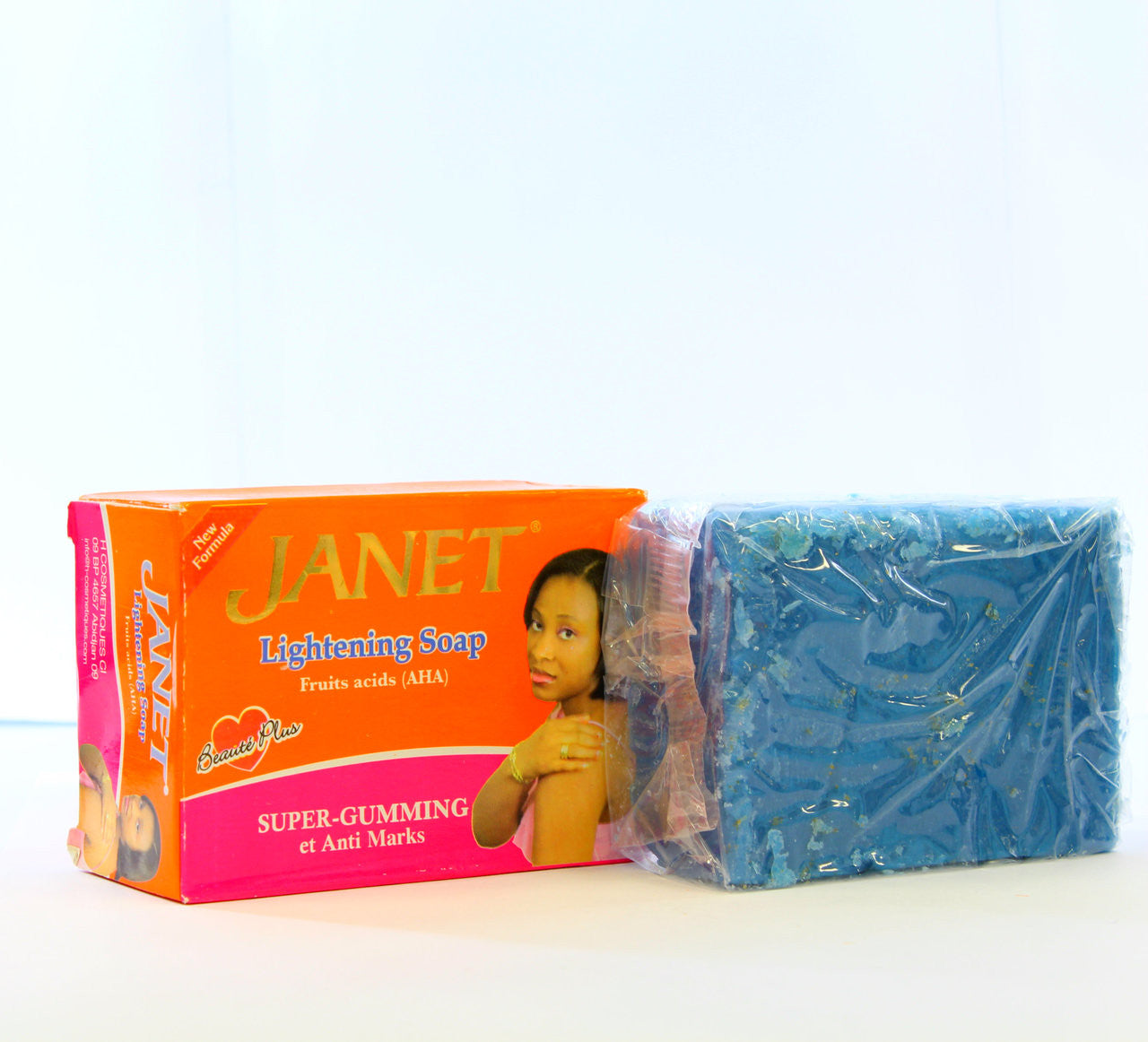 Janet Lightening Soap 8oz/225g Janet