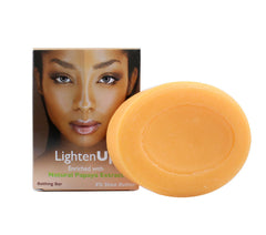 Lighten Up #025 Glycerin Bathing Bar With Papaya Fruit Extract 3.5oz/100g Lighten Up