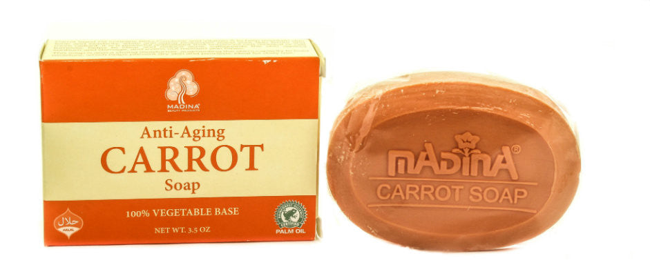 Madina Anti-Aging Carrot Soap 3.5 oz MADINA