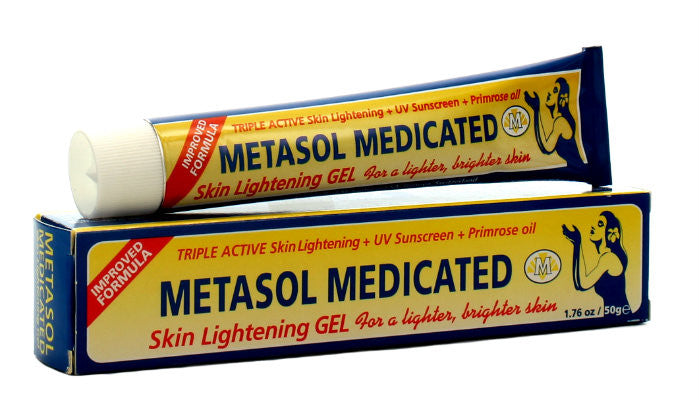 Metasol Medicated Skin Lightening Tube Gel 1.76 oz / 50 g Metasol