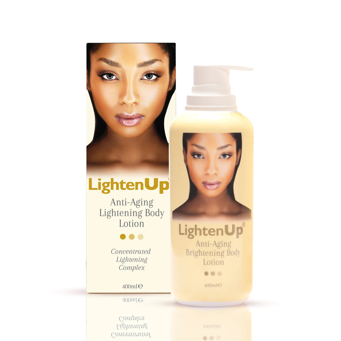 Lighten Up #5002 Gold Anti-Aging lightening Body lotion 400ml Lighten Up