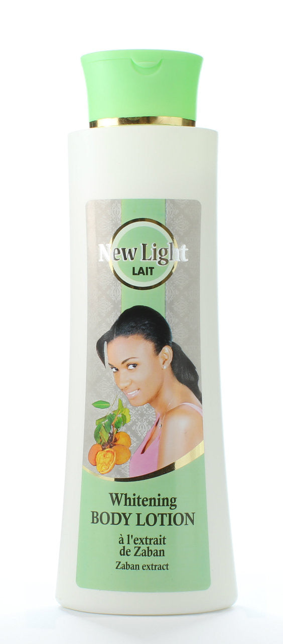 New Light Whitening Body Lotion with Zaban 14 oz / 400 ml New light