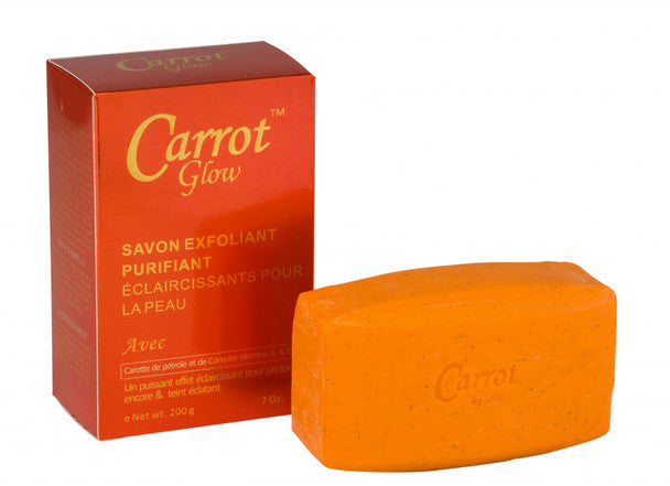 Carrot Glow Exfoliating Purifying Soap With Carrot Oil 7 oz Carrot Glow