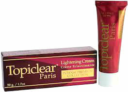 Topiclear Paris Lightening cream intense premium collection 1.7oz/50g Topiclear