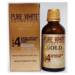 PURE WHITE GOLD GLOWING SERUM DARK SPOTS CORRECTOR Pure white