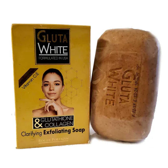 Gluta White Glutathione & Collagen exfoliating soap 180g Gluta white