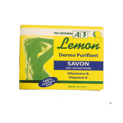 A3 Lemon Soap Dermo-Purifying with Antibacterial 3.4 oz / 100g A3 Lemon