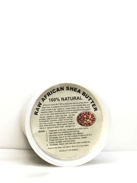 Raw African Shea Butter (White) Large 32 oz (Pack of 2) shea butter