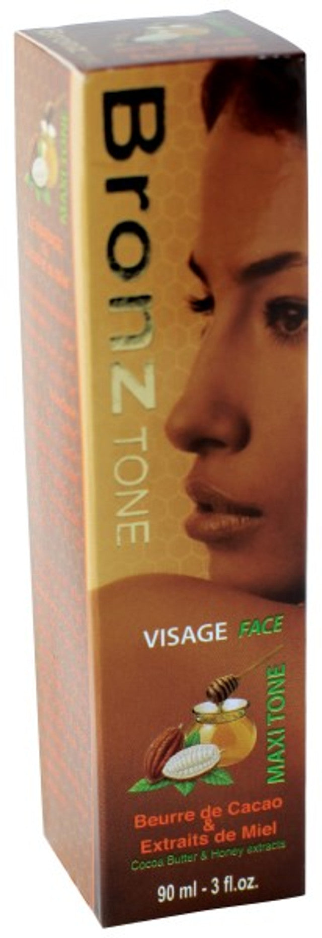 Bron Tone Maxi Tone Fade Milk With Cocoa Butter & Honey 10.1oz (Big size) Bronz Tone