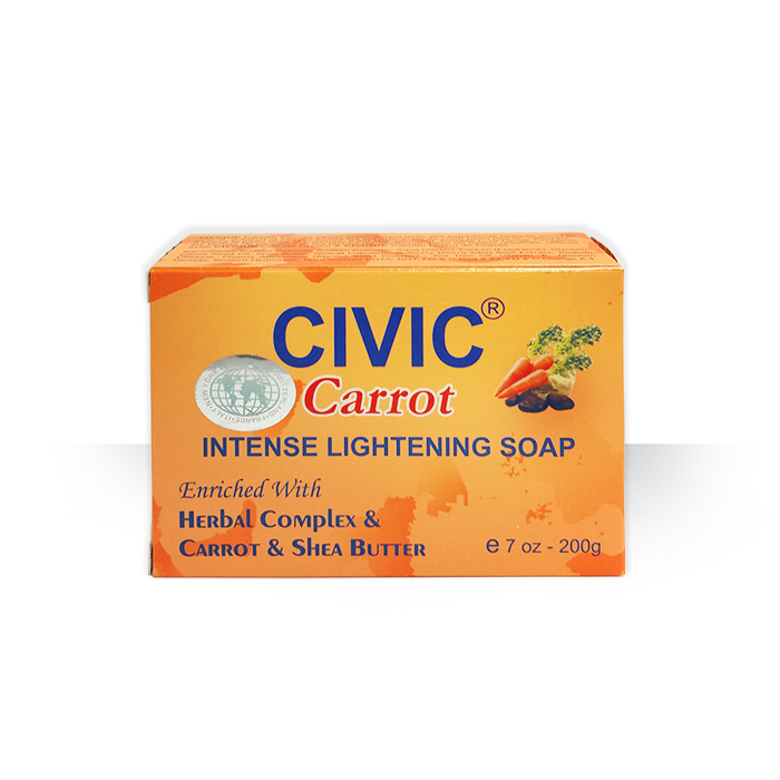 Civic Carrot Intense Lightening Soap 7 oz / 200g Civic