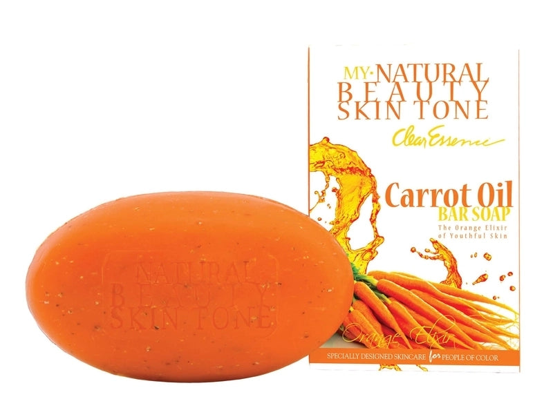 Clear Essence My Natural Beauty Skin Tone Carrot Oil Soap 6.1 oz /173g Clear Essance