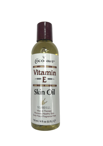 Cococare Vitamin E Body Oil 4 oz CocoCare