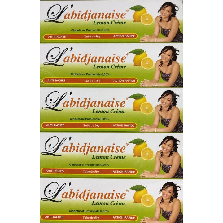 Labidjanaise Lightening Lemon Cream (Pack of 5) Labidjanaise