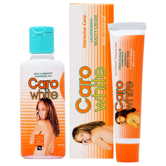 Caro white lightening intensive beauty cream and oil kit Carowhite