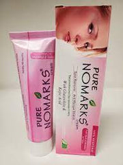 PURE NOMARKS CREAM SPOT REMOVER ANTI MARQUE STRETCH WITH GLUTAWHITE & KOJIC ACID royalglow organics