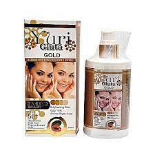 YURI GLUTA GOLD EXTREME WHITENING SUN SCREEN LOTION SPF 50+ GLUTAMASTER