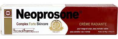 Neoprosone Technopharma Cream-Forte 1 oz skin brightening cream neoprosone