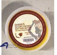 Ghana's Nature's Secret Original Yellow Soft Shea Butter 16 oz shea butter